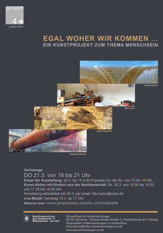 EGAL WOHER WIR KOMMEN (wherever we come from) - Exhibition