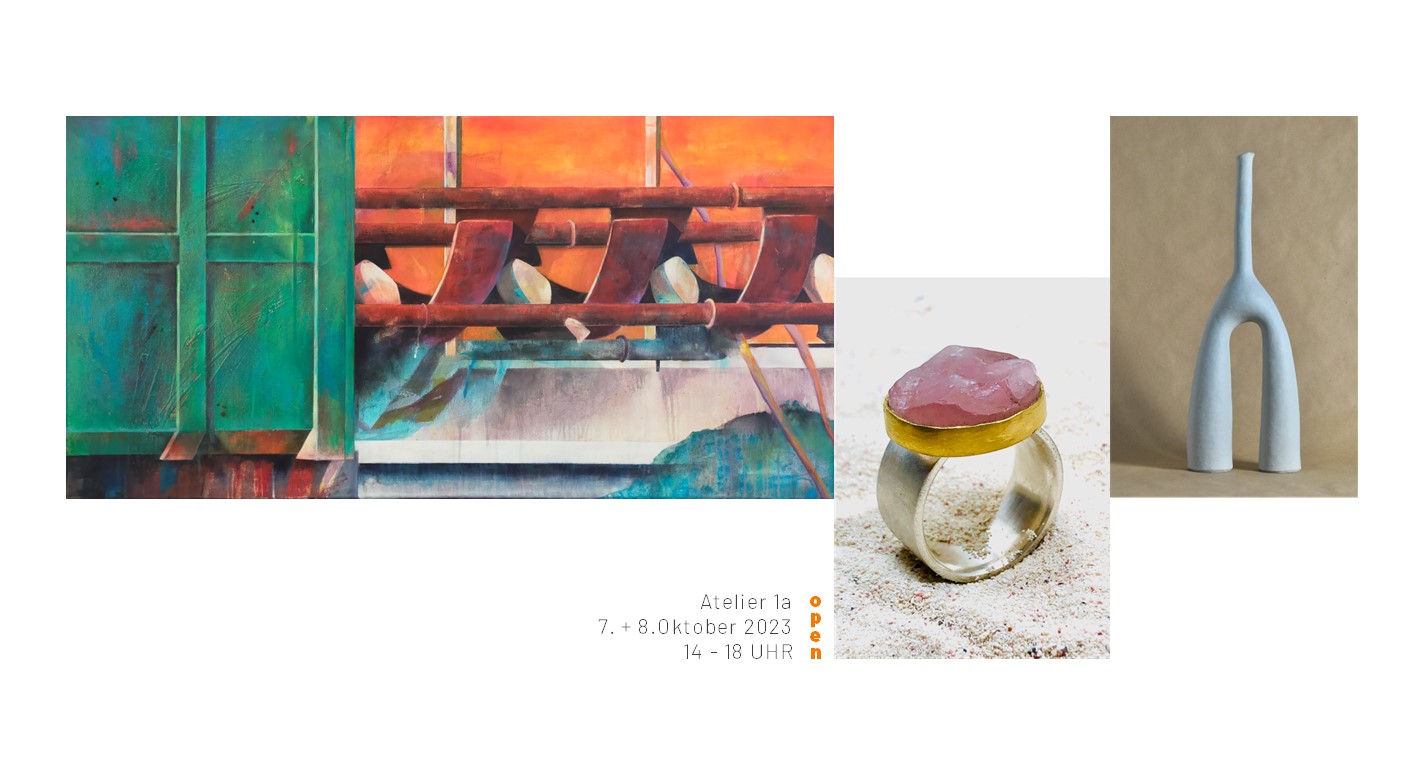 Offenes Atelier 2023 Jährliche Werkschau und Ausstellung / Exhibition Atelier 1a