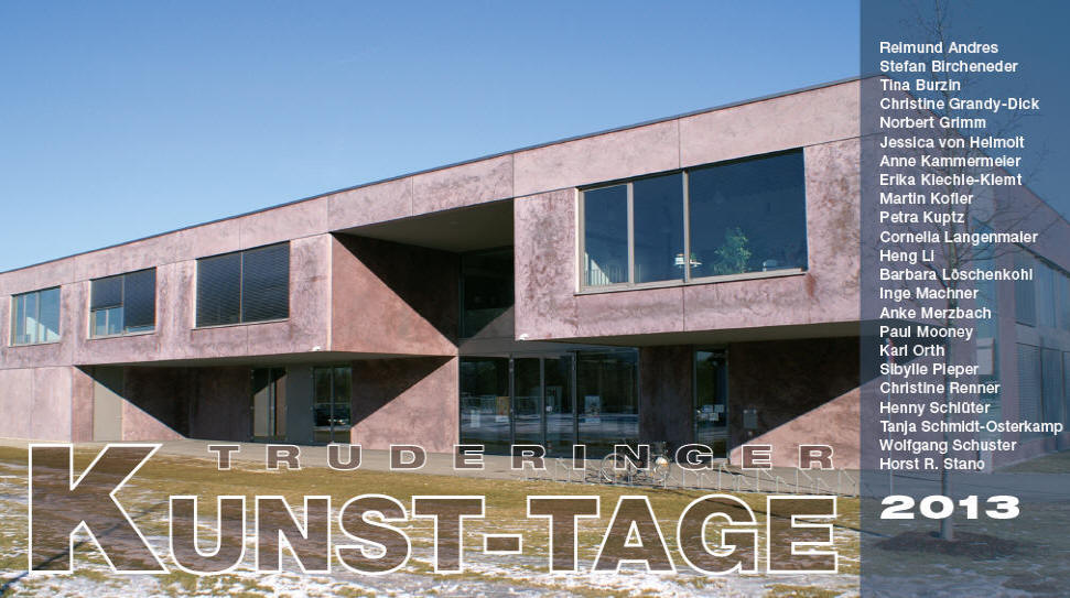 exhibition by Christine Renner; Ausstellung von Christine Renner