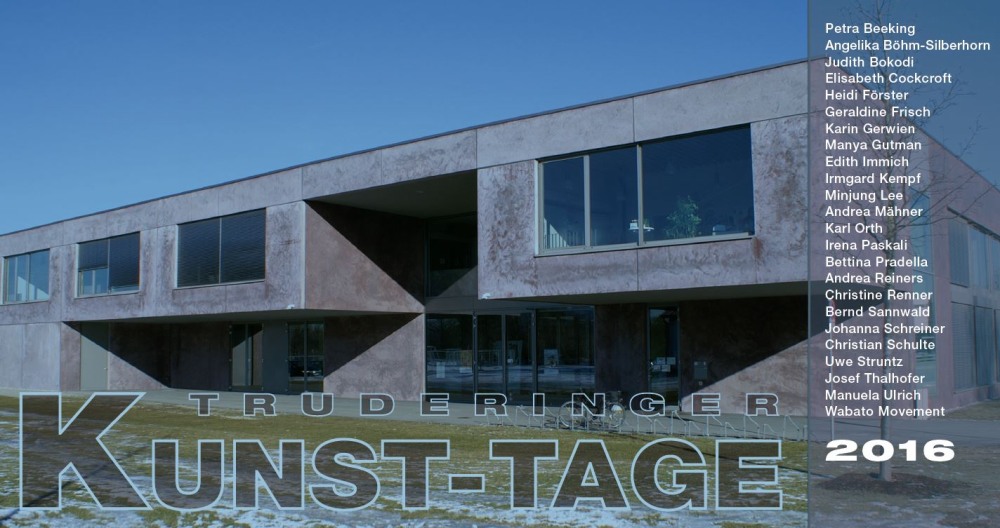 exhibition by Christine Renner; Ausstellung von Christine Renner
