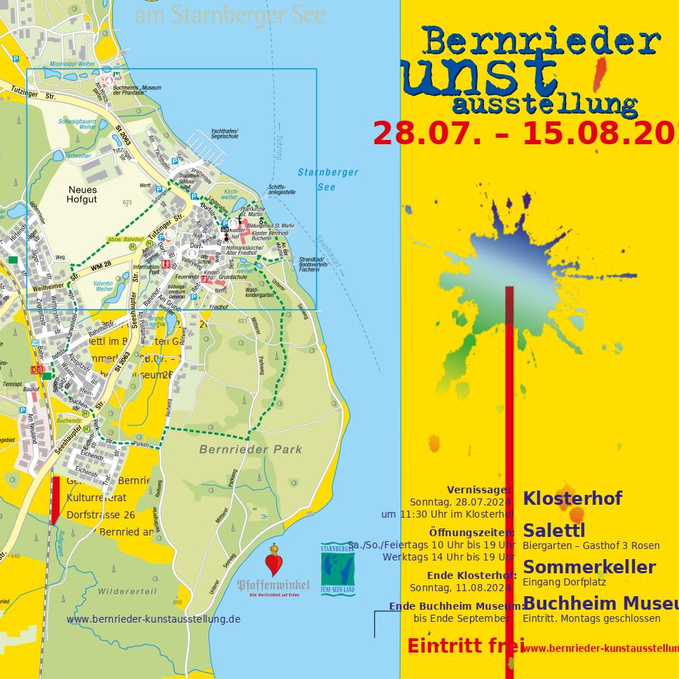 Ausstellung Christine Renner - im Rahmen der Bernrieder Kunst Ausstellung 2024