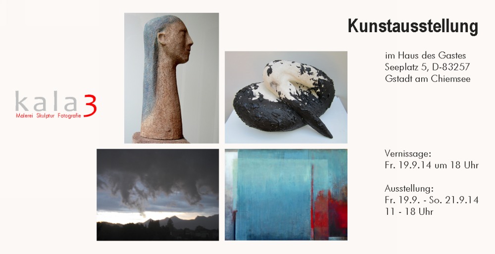 exhibition by Christine Renner; Ausstellung von Christine Renner