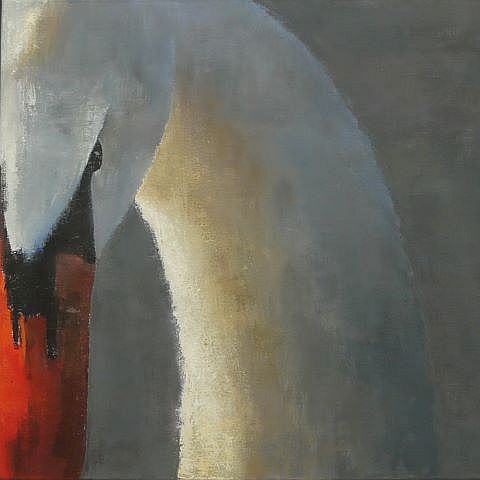 Figurative abstract art, acrylic on canvas