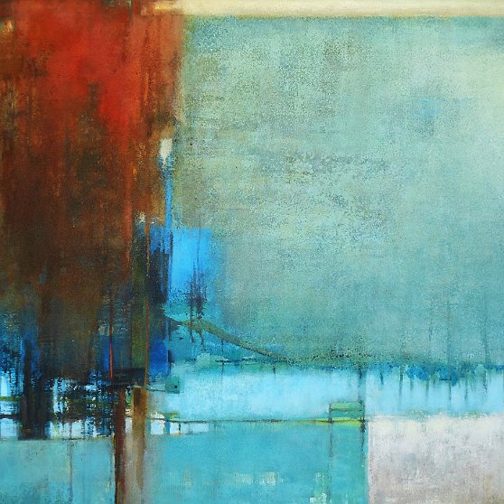 w/o title (iron) / 2014 - Acryl auf Leinwand, 140*100 cm