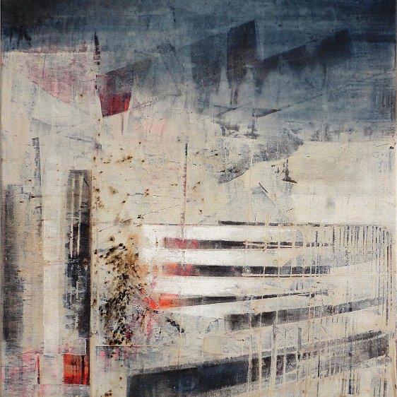 Urban Structures 2  / 2016 - Acryl auf Leinwand, 60*80 cm