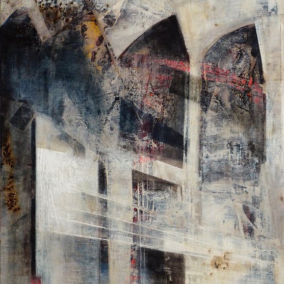 Urban Structures 3  / 2016 - Acryl auf Leinwand, 60*80 cm