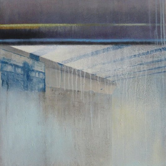 Urban Structures II-1  / 2017 - Acryl auf Leinwand, 50*70 cm
