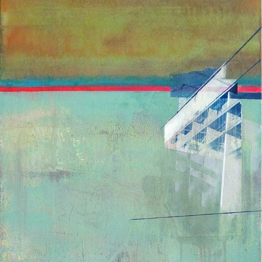 Urban Structures II-3  / 2017 - Acryl auf Leinwand, 50*70 cm