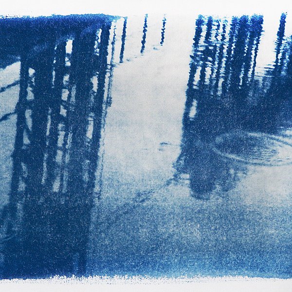 One Drop   / cyanotype on Copperprint paper, 50*70 cm