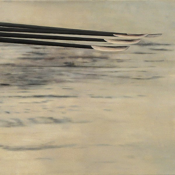 Achter / 2012 - Acryl auf Leinwand, 100*80 cm