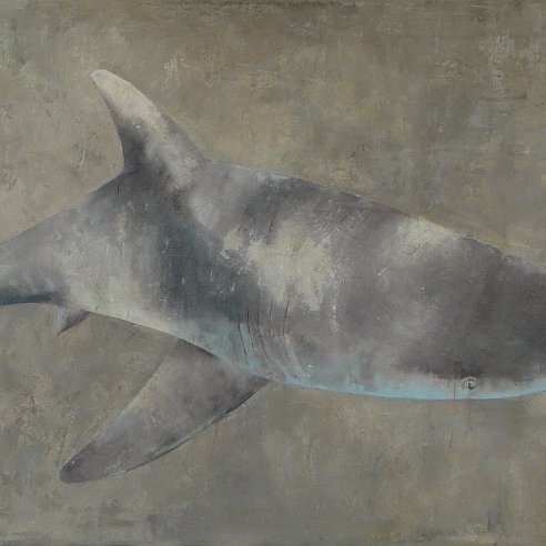Blue Galapagos / 2010 - Acryl auf Leinwand, 120*60 cm