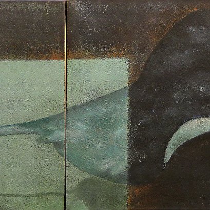 Stingray / 2012 - Acryl auf Leinwand, 50*50 und 70*50 cm