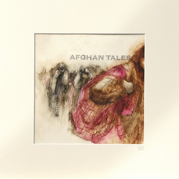Afghan Tales / 2016 - Ölfarbe auf gewachstem Papier, 30*30 cm