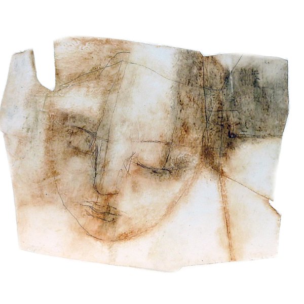 Reihe Contemplation 2 / 2015 - Oil and wax on paper ca. 30*40 cm